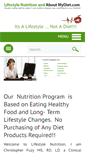 Mobile Screenshot of aboutmydiet.com